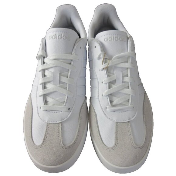 Adidas Men's Barreda Classic Striped Tennis Shoes White Sizes NIB JI2308 - Picture 1 of 5